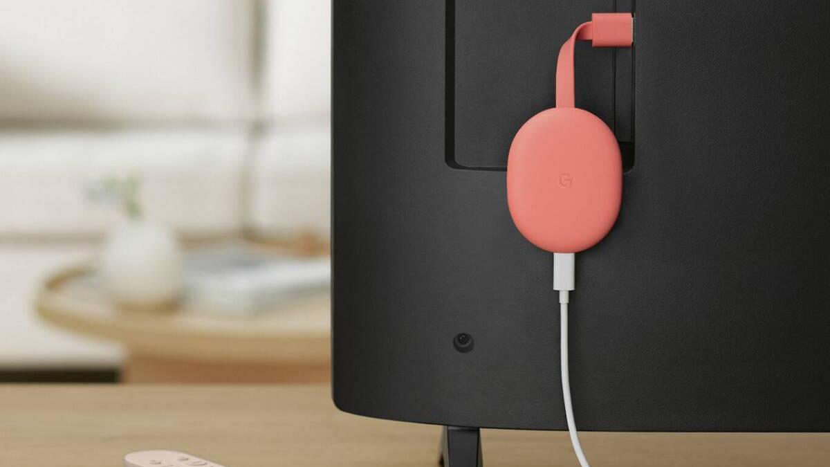 Tu televisión inteligente con Google Chromecast.