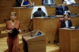 Chivite, presidenta de Navarra con la abstención de Bildu