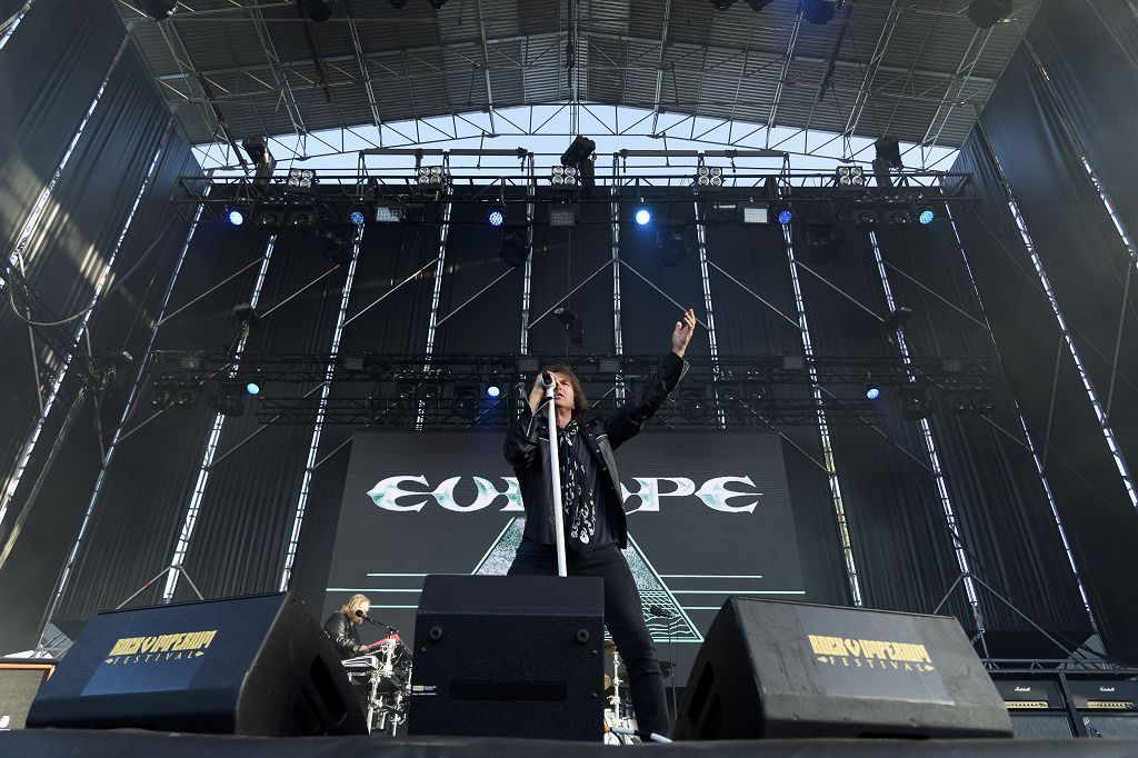 Actuación de Europe en la segunda jornada del Rock Imperium Festival