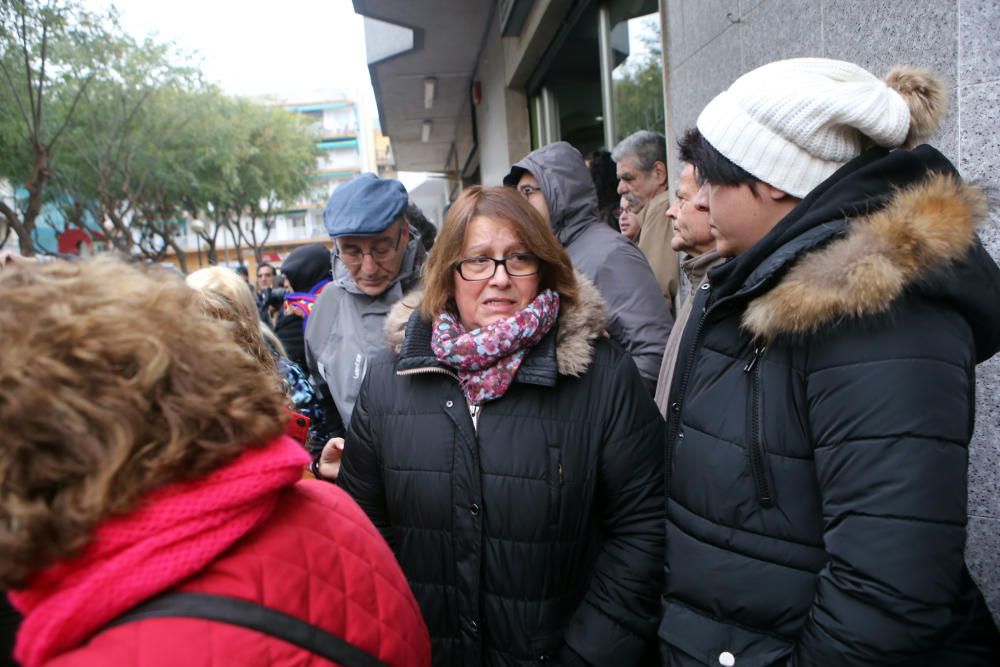 Manifestació per la nena morta de Blanes