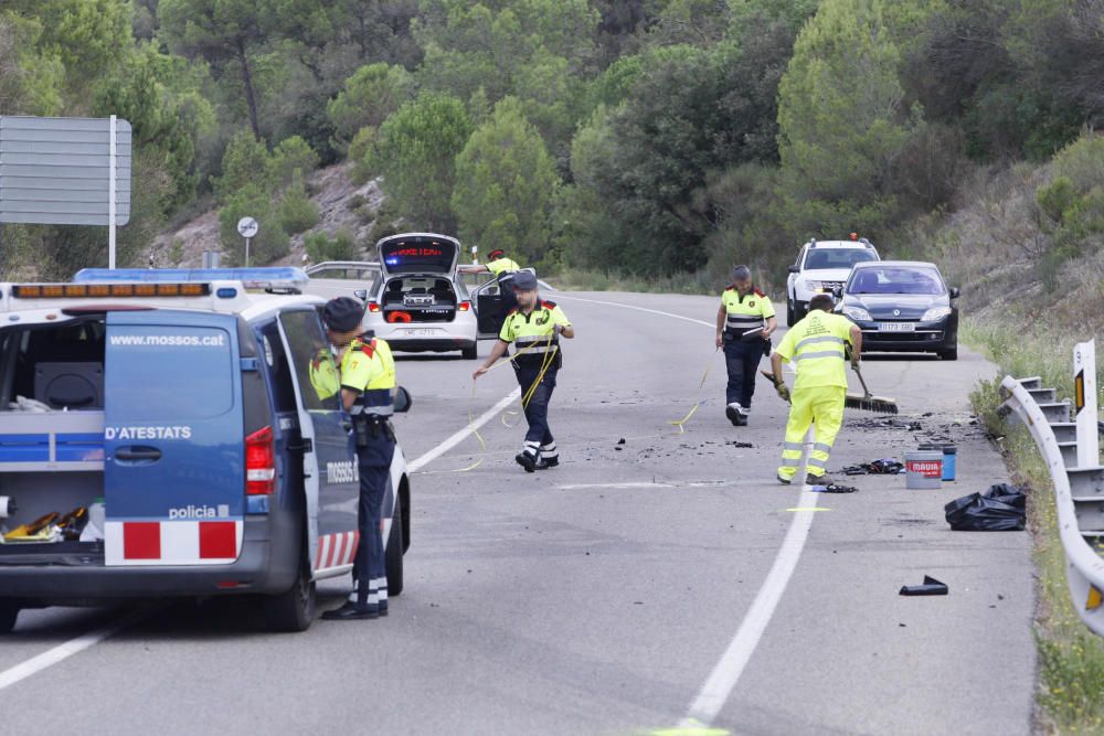 Accident de trànsit mortal a la variant de Girona