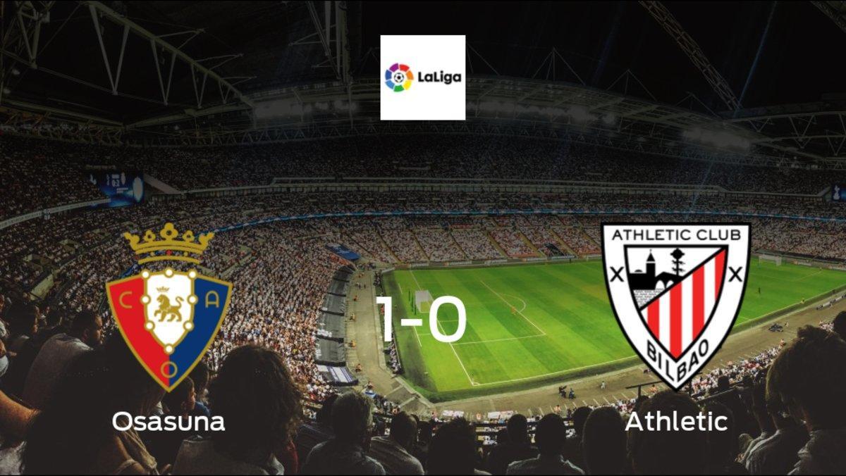 Osasuna earned hard-fought win over Athletic 1-0 at Estadio El Sadar