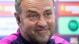 Flick, sobre el vestuario del Real Madrid: "No es normal, pero estas cosas pasan"