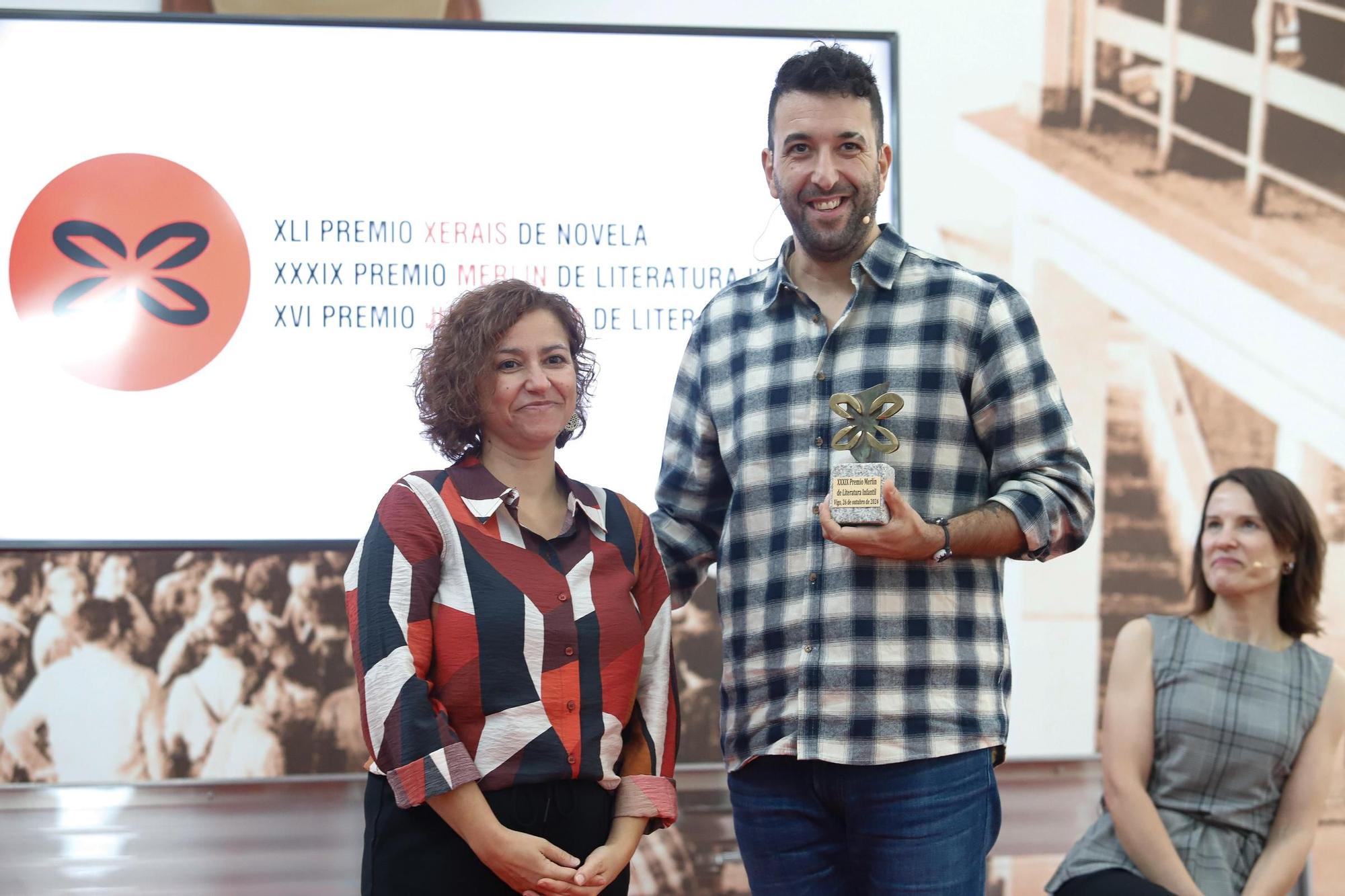 Entrega dos premios Xerais no Museo do Mar de Vigo