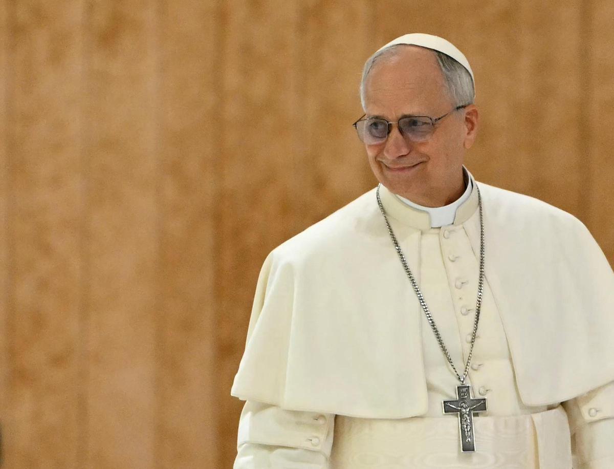 El papa León XIV se reúne con los periodistas en El Vaticano