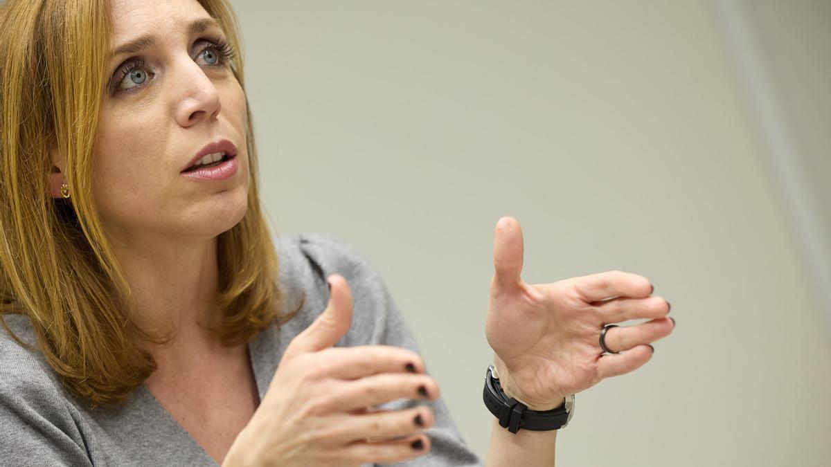 La alcaldesa de Alcorcón, Candelaria Testa Romero.