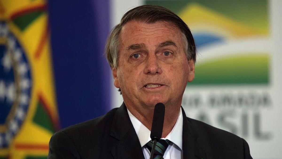 El presidente de Brasil, Jair Bolsonaro.