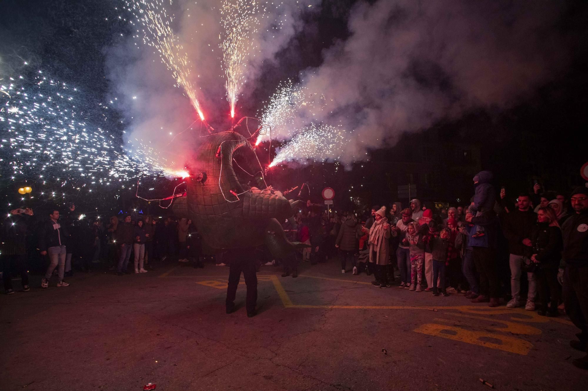 Feuer und Drachen in Palma de Mallorca: So lief der erste Correfoc nach der Pandemie