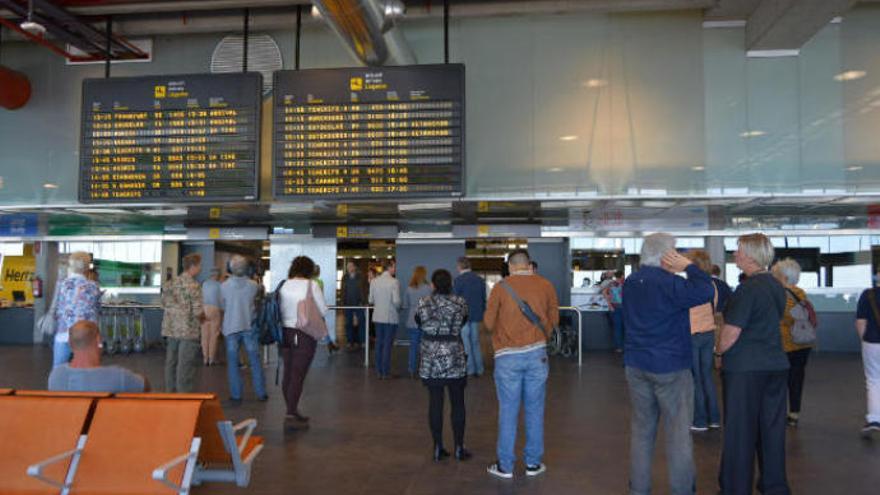 Imagen del aeropuerto de La Palma.