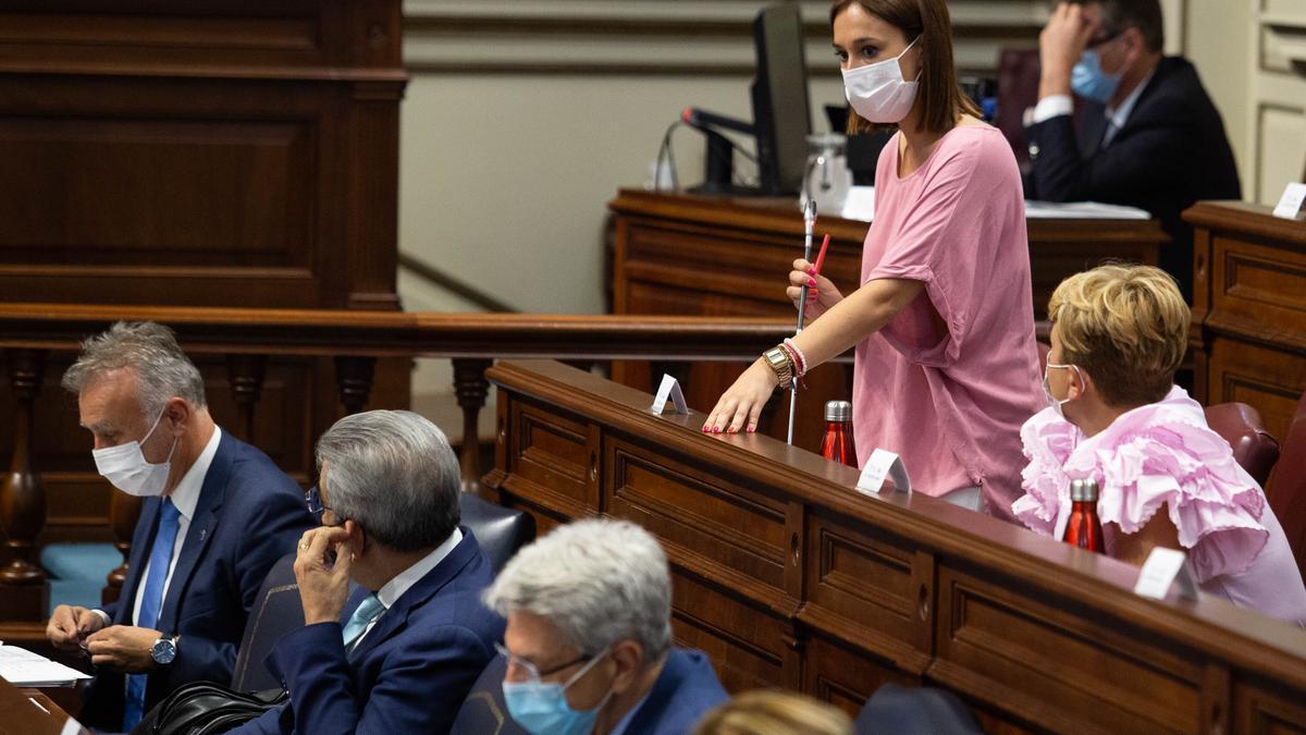 Pleno del Parlamento de Canarias