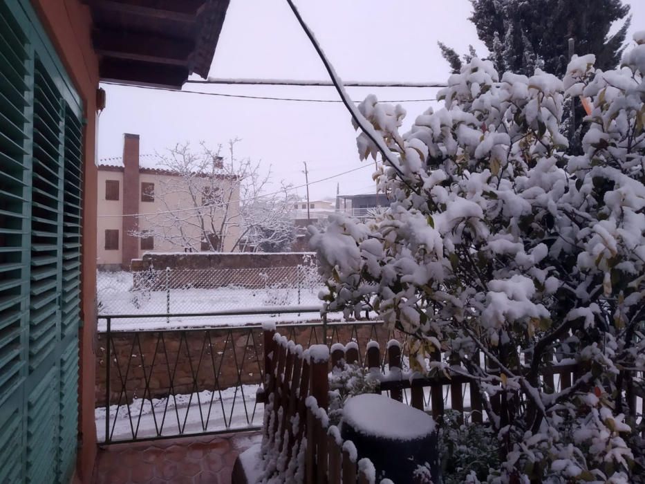 Imatge de neu a Horta de Sant Joan