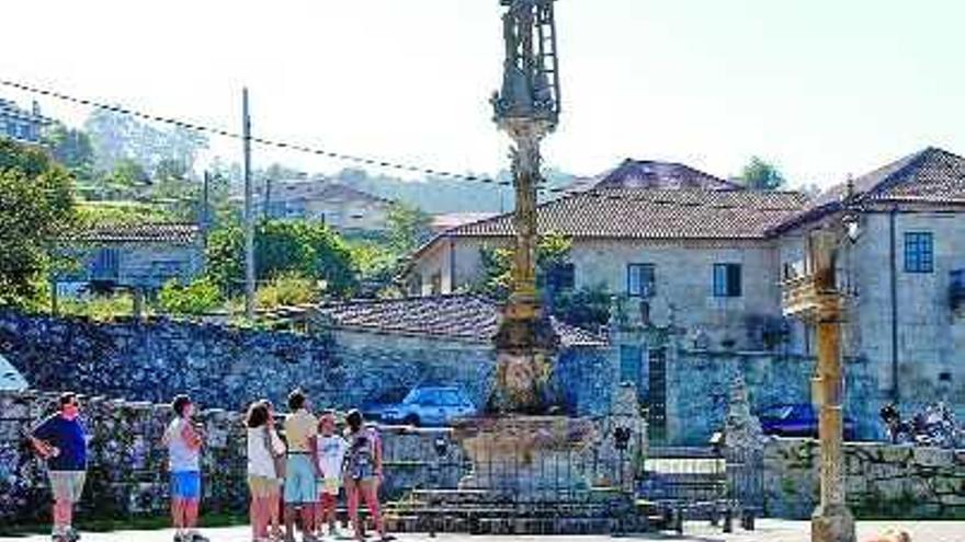 Una vista del cruceiro de Hío. / G Nüñez