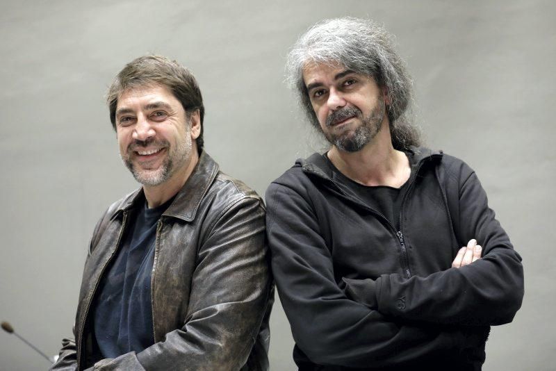 Javier Bardem visita Zaragoza