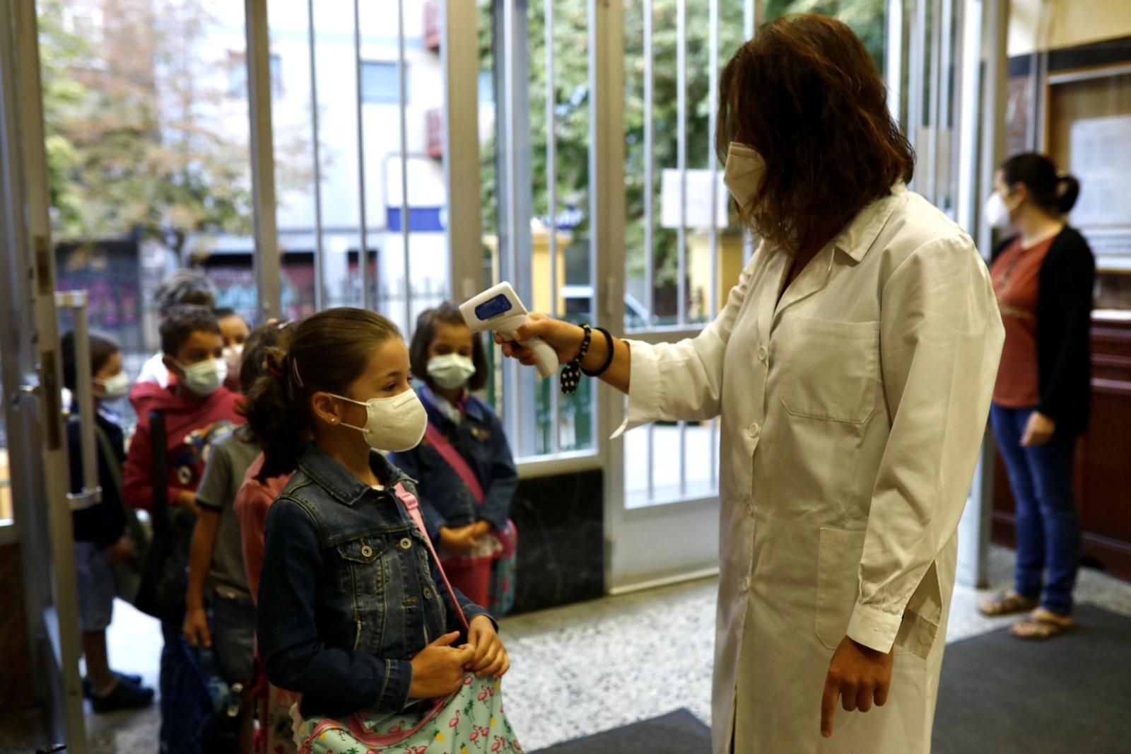 GALERÍA | La vuelta al cole en Zamora en el año del coronavirus, en imágenes
