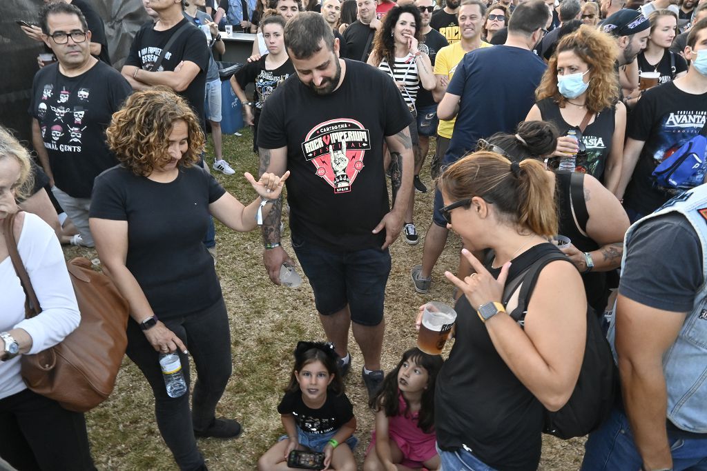 Ambiente de la segunda jornada del Rock Imperium Festival en Cartagena