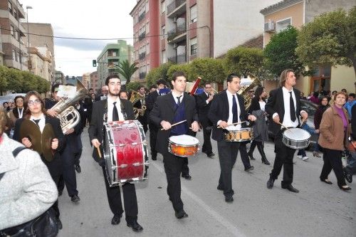 Regreso del Santo Cristo hasta su ermita desde San Jose? Obrero en Cieza