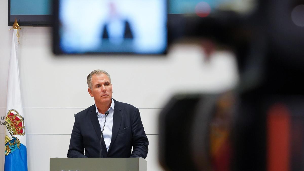 El vicepresidente de la Diputación de Pontevedra, Rafa Domínguez.