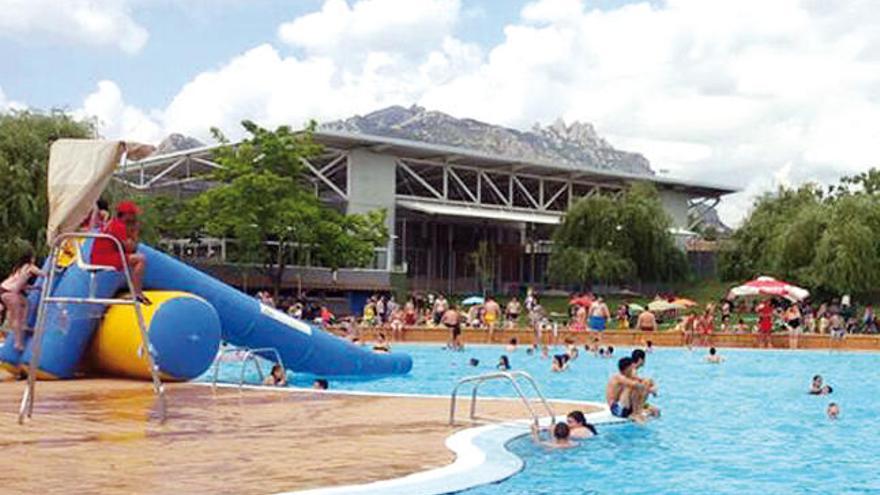 La piscina exterior d&#039;Olesa de Montserrat