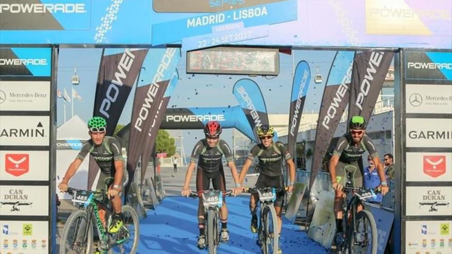 El Berria Factory Team vence en la Madrid-Lisboa tras atravesar Cáceres