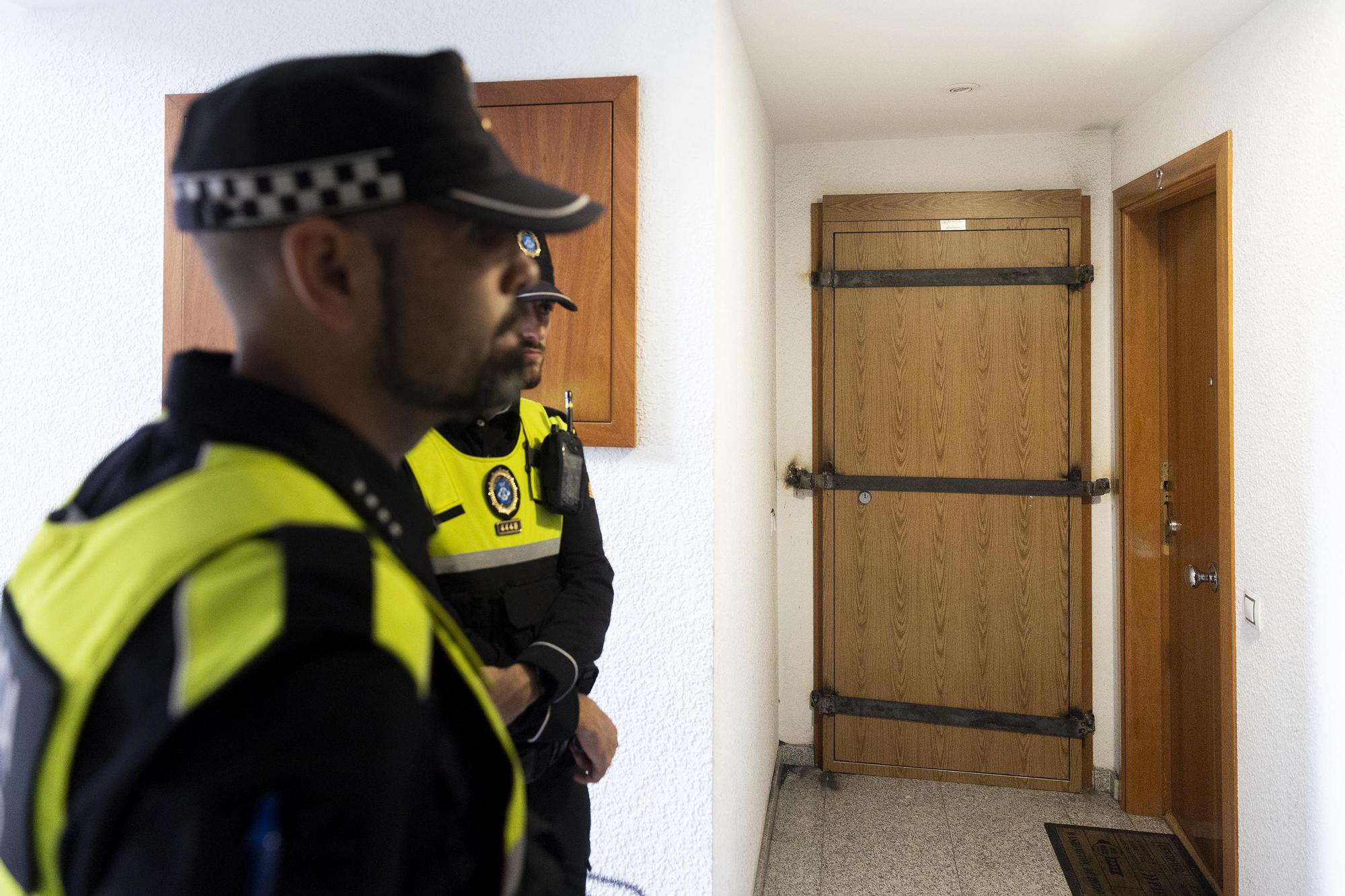 La Policía Local de Mataró durante una intervención en 2022