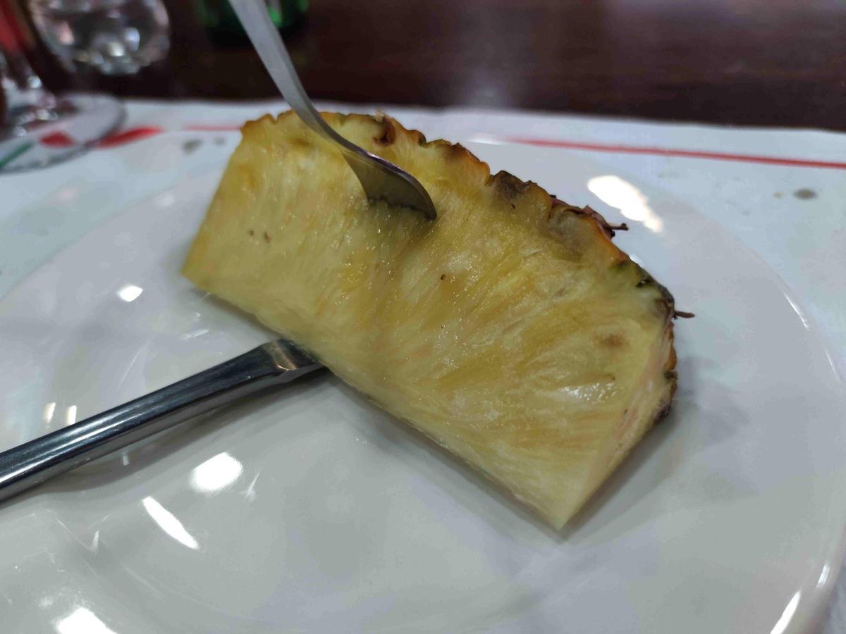 La piña de El Rinconcito del Espino.