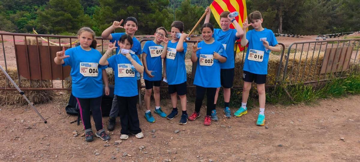 Una trentena de persones corren contra l’ELA a Moià en una cursa solidària vinculada al repte de la Ruta 66 Una trentena de persones corren contra l’ELA a Moià en una cursa solidària vinculada al repte de la Ruta 66