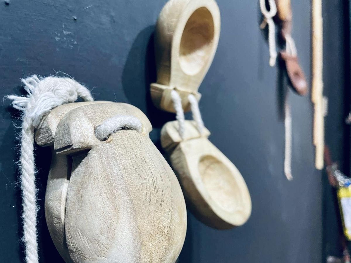 Un detalle de la muestra en Puerto de la Cruz
