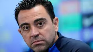 Xavi: "Para mí no es penalti"