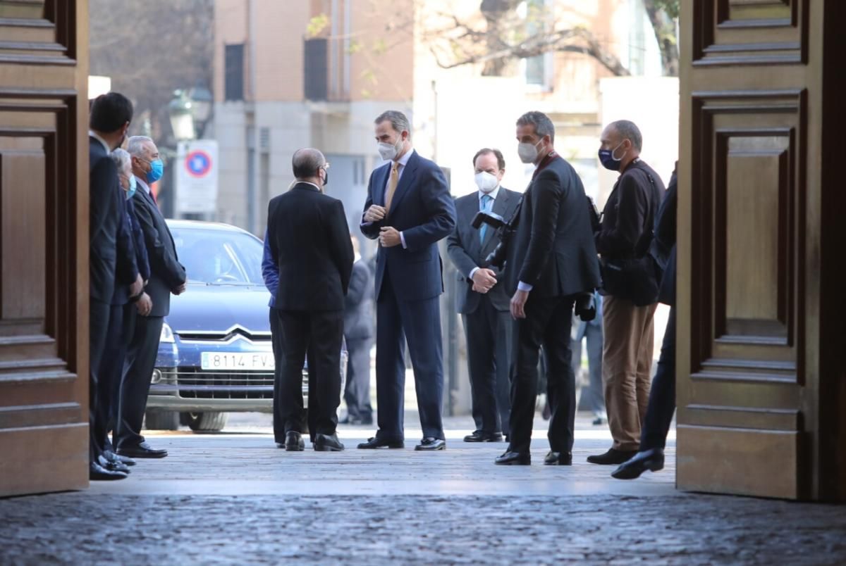 Felipe VI preside la Cumbre Empresarial por la Competitividad de Aragón