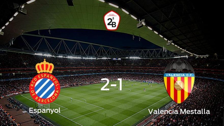 2-1: El Espanyol B se impone al Valencia Mestalla en casa