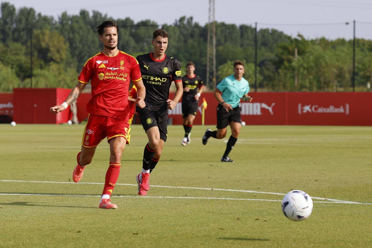 Les imatges del primer partit de pretemporada de Girona FC, contra el Al-Qadsiah