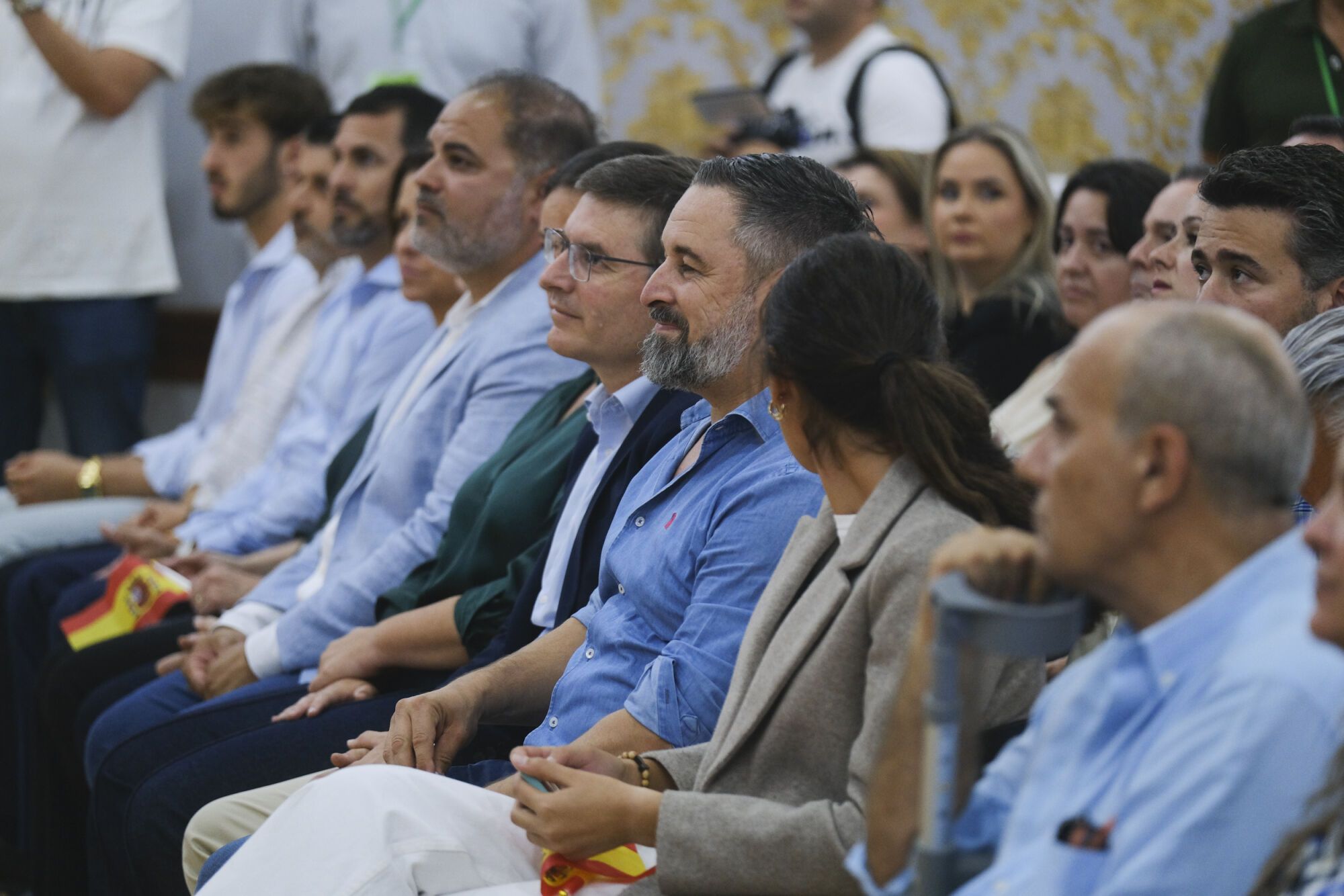 Acto de Santiago Abascal en el Círculo Mercantil