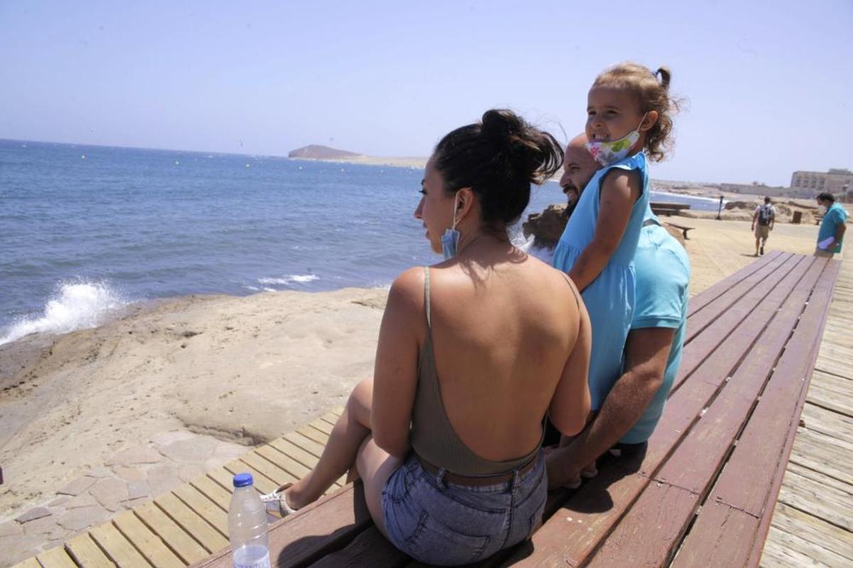 Apertura de la playa de El Médano.