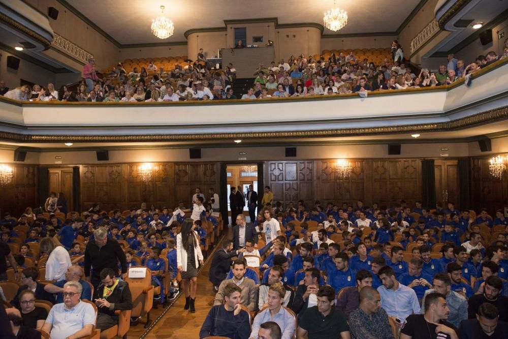 IX Gala Memoria Azul del Real Oviedo