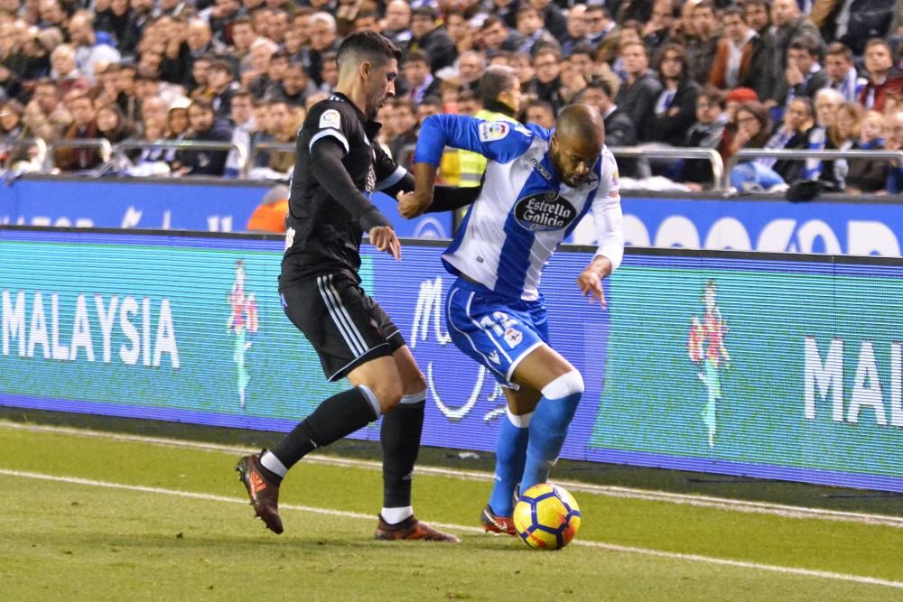 El Dépor cae ante el Celta en Riazor