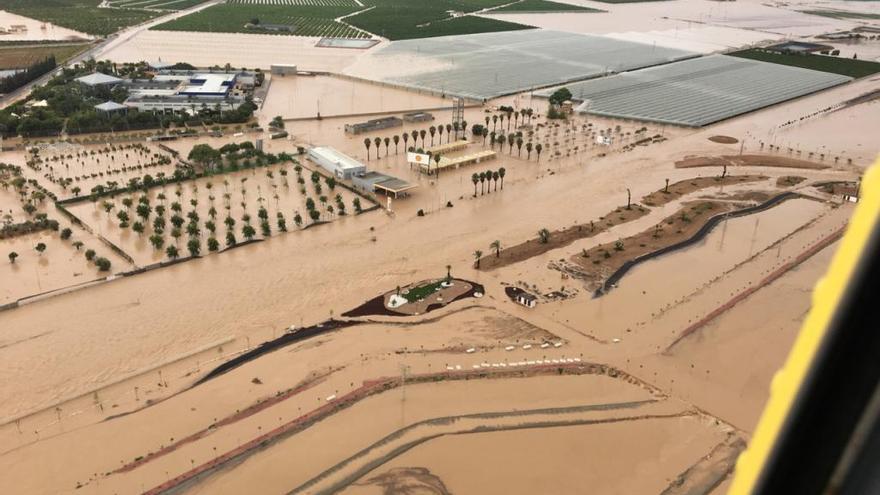 Los Alcázares está inundado.