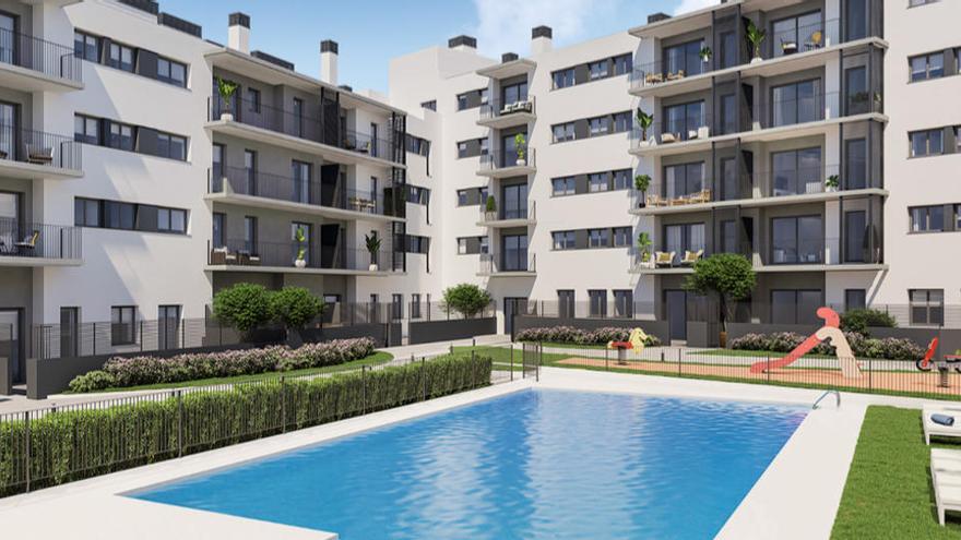 Habitat Migdia, promoció d&#039;Habitat Immobiliària a Girona.