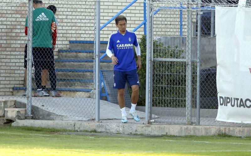 Entrenamiento del Real Zaragoza del 29 de octubre