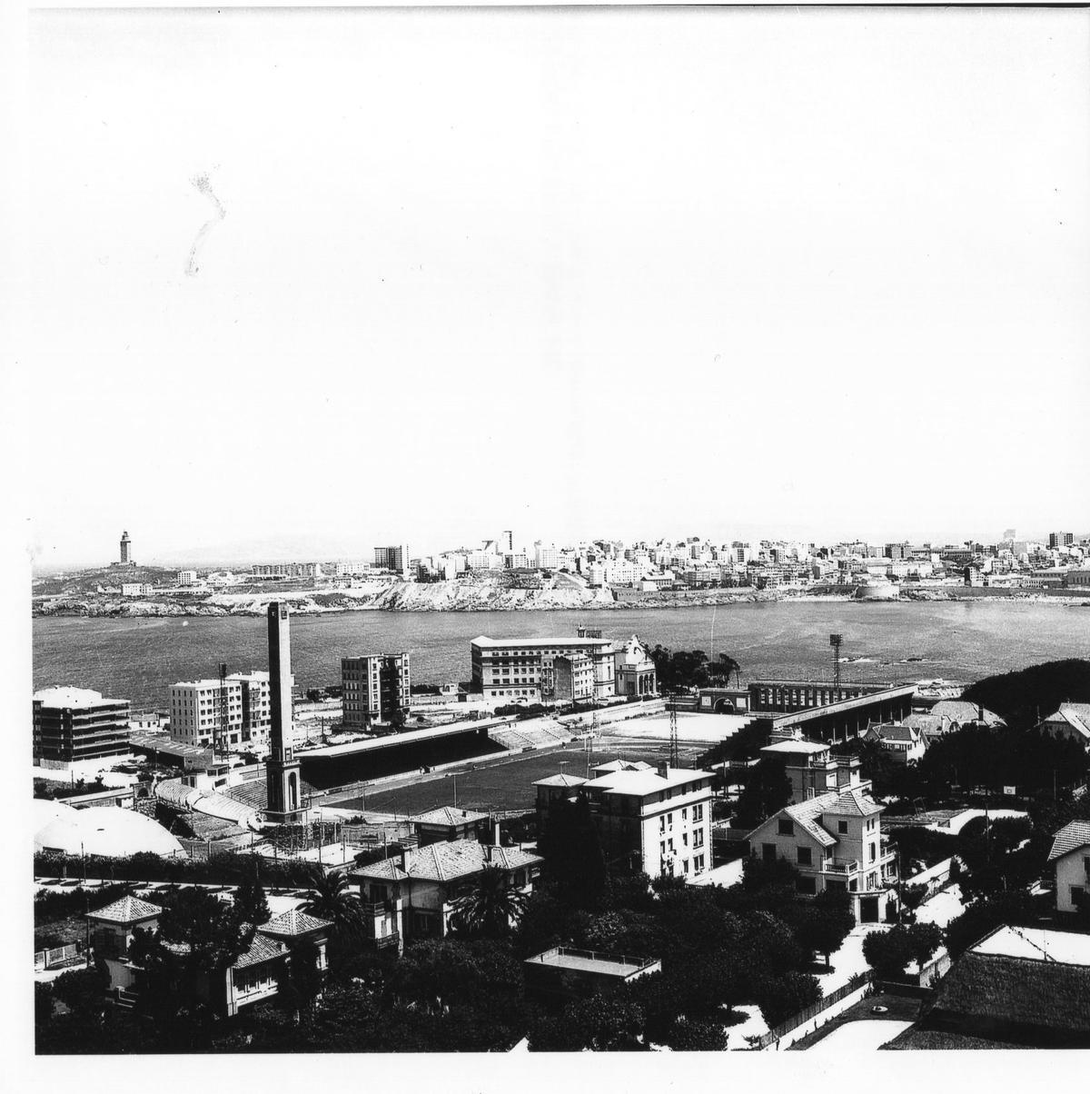 Panorámica antes de Riazor antes de 1968.