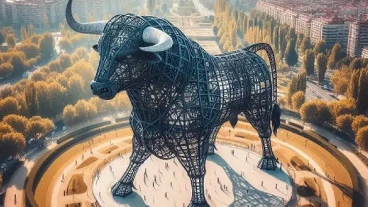 Imagen del Toro propuesto por la Academia Española de Tauromaquia.