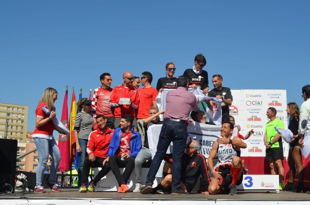 Ganadores de la Media Maratón de Cartagena