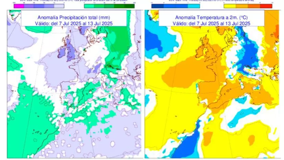 La AEMET alerta de un cambio de tiempo en España