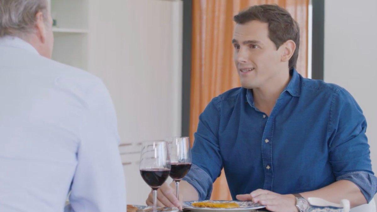 Albert Rivera con Bertín Osborne en 'Mi casa es la tuya'