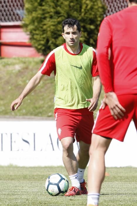 Entrenamiento del Sporting