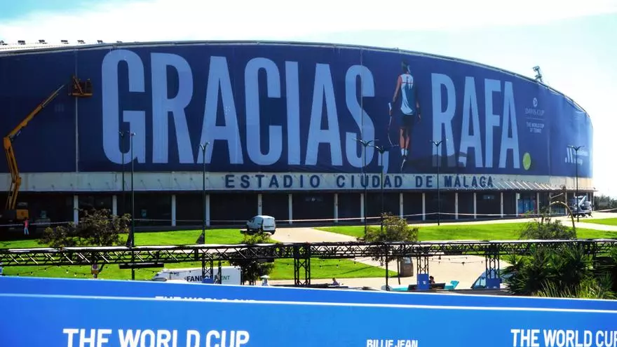 M芍laga ultima los preparativos para acoger las Finales de la Copa Davis.