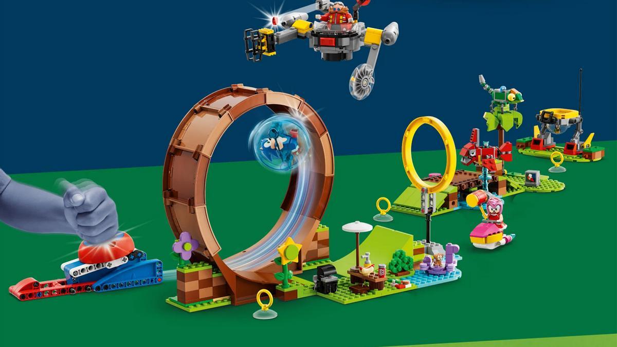 Sonic Desafío de la Esfera de Velocidad Lego Sonic