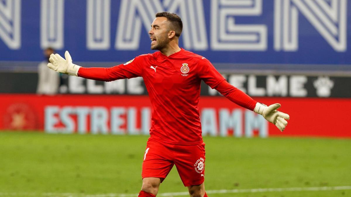 Juan Carlos, guardameta del Girona