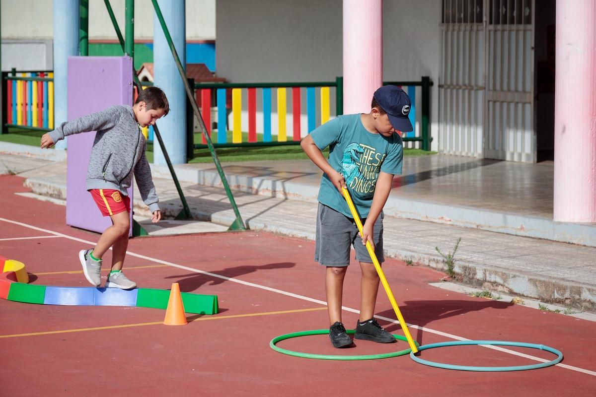 Campamento de verano en el CEIP La Verdellada, La Laguna
