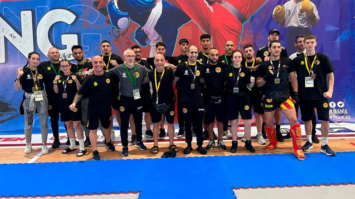 Pluja de medalles catalanes als Campionats d’Espanya de Kick-Boxing