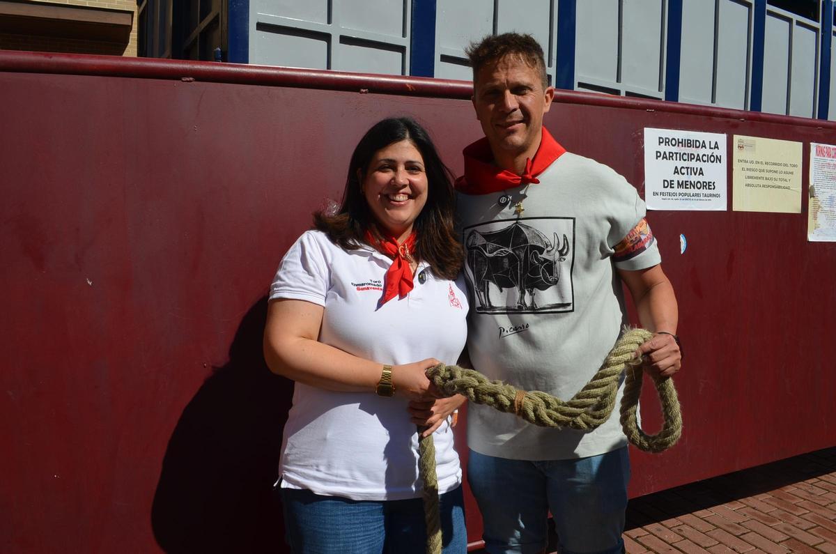 La carrera del Torito del Alba "Ganadora", de Benavente, en imágenes